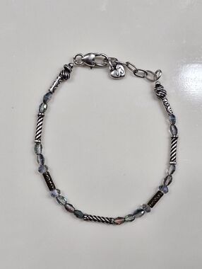 Beautiful Brighton Beaded Rope and Crystal Bracelet